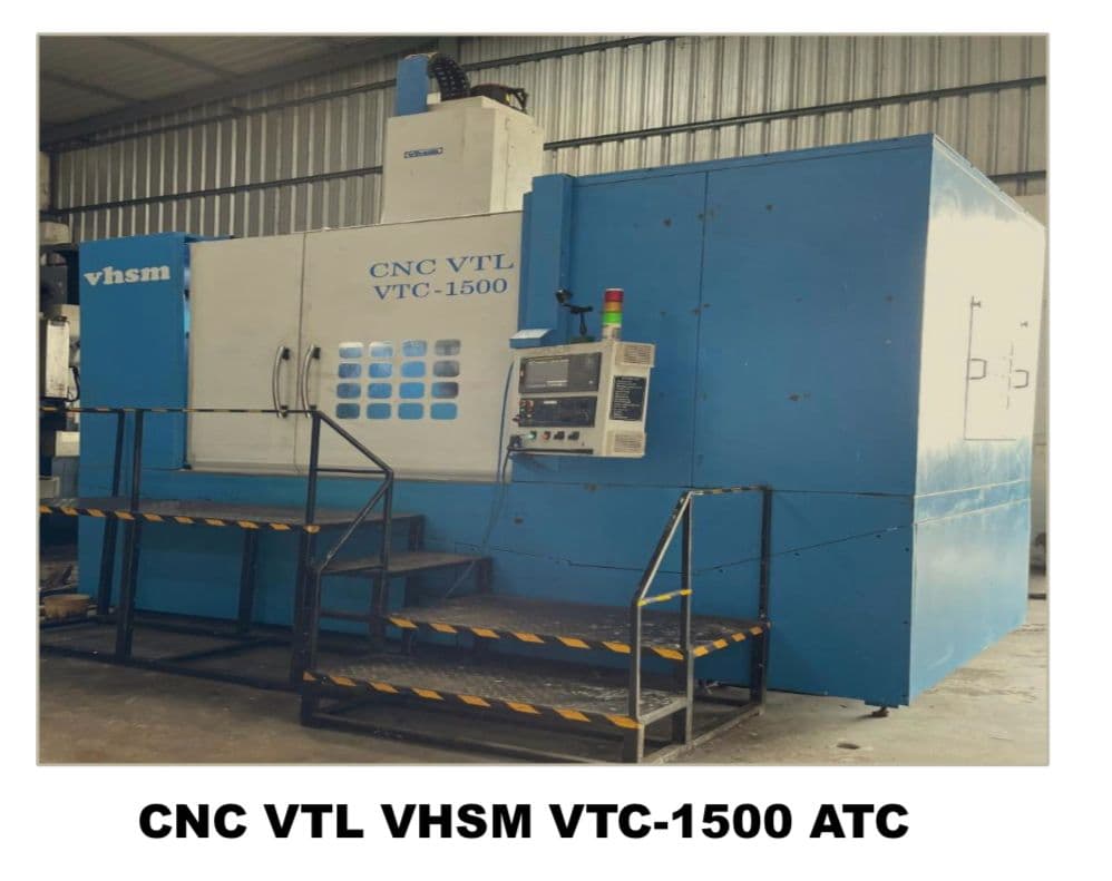 CNC VTL VHSM VTC 1500 ATC - Main View